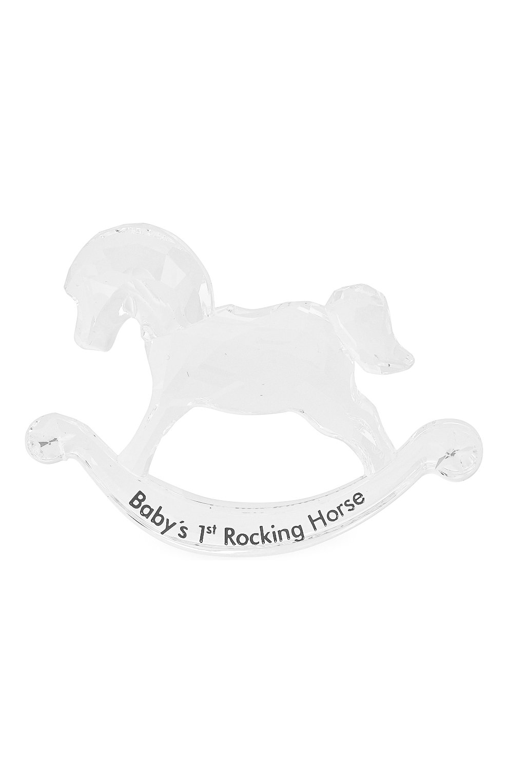 Мужского скульптура baby's 1st rocking horse SWAROVSKI прозрачного цвета, арт. 5522867 | Фото 1