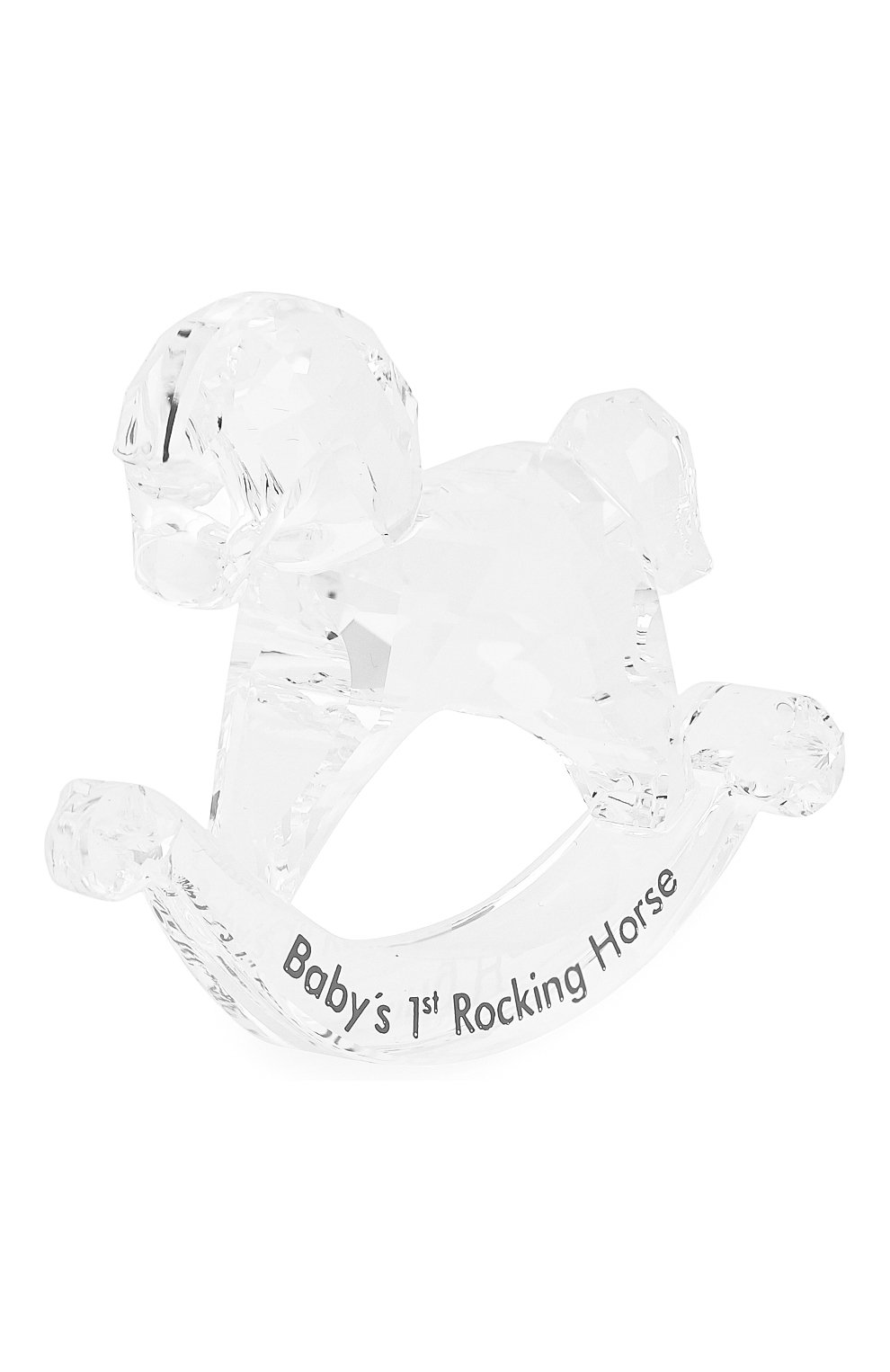 Мужского скульптура baby's 1st rocking horse SWAROVSKI прозрачного цвета по цене 3790 руб., арт. 5522867 | Фото 2 Мужского скульптура baby's 1st rocking horse SWAROVSKI прозрачного цвета, арт. 5522867 | Фото 2
