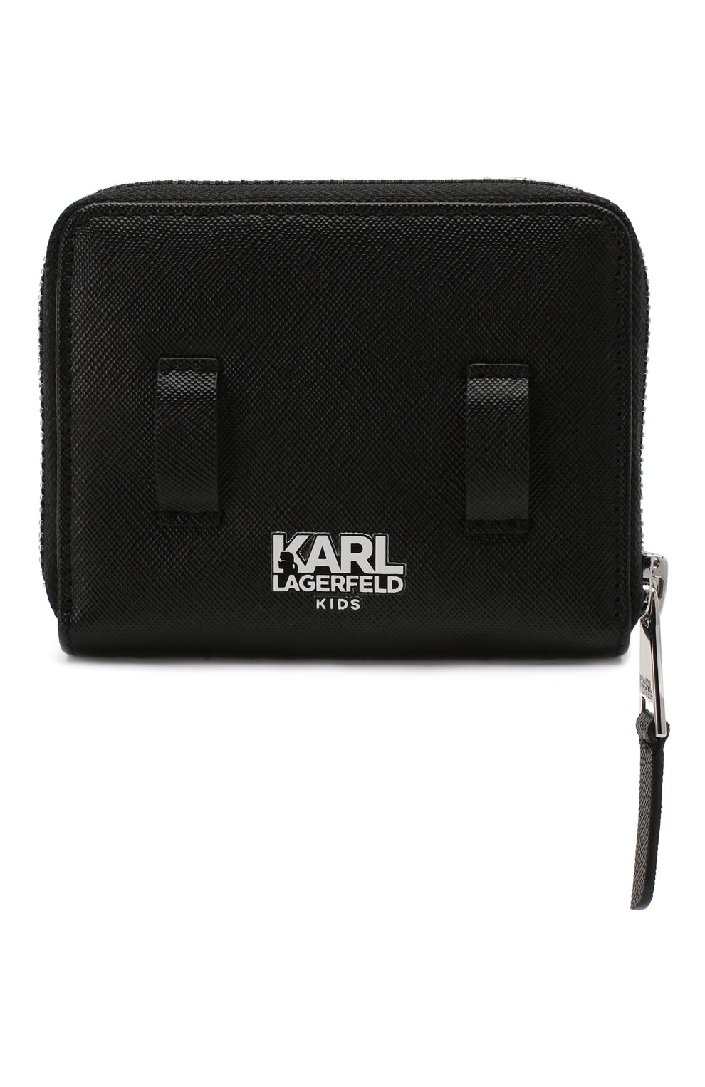 Детский ремень KARL LAGERFELD KIDS черного цвета по цене 7700 руб., арт. Z10075 | Фото 3 Детский ремень KARL LAGERFELD KIDS черного цвета, арт. Z10075 | Фото 3