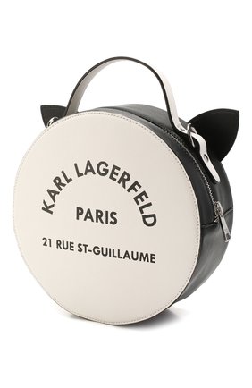 Детская сумка KARL LAGERFELD KIDS черного цвета по цене 11250 руб., арт. Z10078 | Фото 2 Детская сумка KARL LAGERFELD KIDS черного цвета, арт. Z10078 | Фото 2
