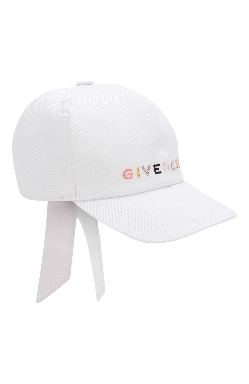 Детская бейсболка GIVENCHY белого цвета, арт. H01026 | Фото 1