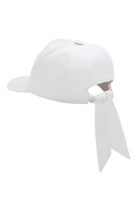 Детская бейсболка GIVENCHY белого цвета по цене 12800 руб., арт. H01026 | Фото 2 Детская бейсболка GIVENCHY белого цвета, арт. H01026 | Фото 2
