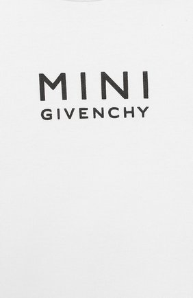 Детское комплект из 3-х предметов GIVENCHY белого цвета по цене 19250 руб., арт. H98072 | Фото 2 Детское комплект из 3-х предметов GIVENCHY белого цвета, арт. H98072 | Фото 2