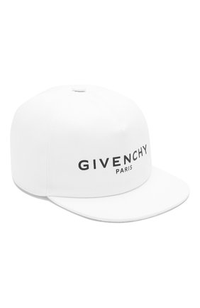 Детская хлопковая бейсболка GIVENCHY белого цвета по цене 22000 руб., арт. H21031 | Фото 1 Детская хлопковая бейсболка GIVENCHY белого цвета, арт. H21031 | Фото 1 (Материал: Текстиль, Хлопок)