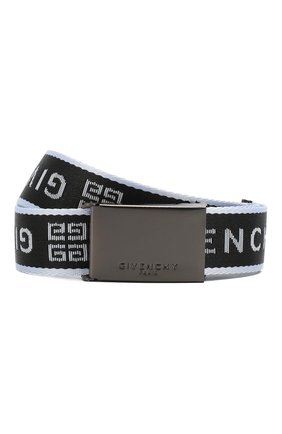 Детский ремень GIVENCHY черно-белого цвета по цене 12450 руб., арт. H20024 | Фото 1 Детский ремень GIVENCHY черно-белого цвета, арт. H20024 | Фото 1