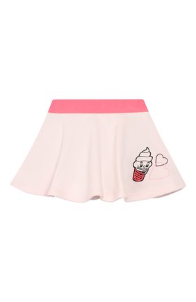 Детская хлопковая юбка KENZO розового цвета по цене 5850 руб., арт. KQ27007 | Фото 1 Детская хлопковая юбка KENZO розового цвета, арт. KQ27007 | Фото 1
