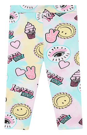 Детские леггинсы KENZO разноцветного цвета по цене 6000 руб., арт. KQ24007 | Фото 1 Детские леггинсы KENZO разноцветного цвета, арт. KQ24007 | Фото 1
