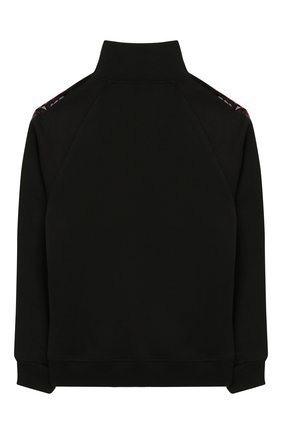 Детский хлопковая толстовка DSQUARED2 черного цвета по цене 16550 руб., арт. DQ03Y9-D00Y0 | Фото 2 Детский хлопковая толстовка DSQUARED2 черного цвета, арт. DQ03Y9-D00Y0 | Фото 2
