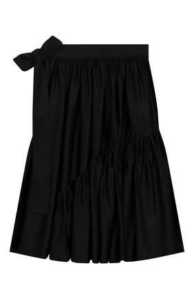 Детская юбка UNLABEL черного цвета, арт. LILAC-2/03-IN001-B/12A-16A | Фото 2 (Материал внешний: Вискоза; Случай: Повседневный, Вечерний; Ростовка одежда: 12 лет | 152 см, 16 лет | 164 см)