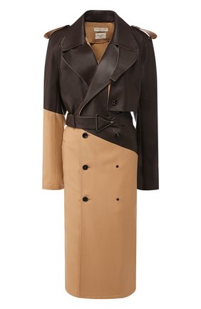 Женский тренч BOTTEGA VENETA бежевого цвета по цене 346000 руб., арт. 610475/VA500 | Фото 1 Женский тренч BOTTEGA VENETA бежевого цвета, арт. 610475/VA500 | Фото 1