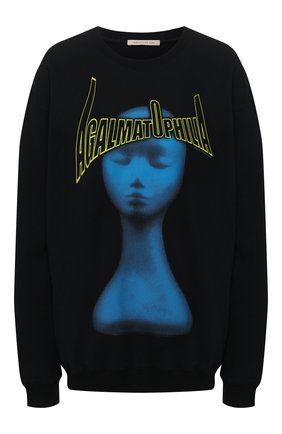 Женский хлопковый свитшот CHRISTOPHER KANE черного цвета по цене 34050 руб., арт. RE20 SW342 L00PBACK SWEATSHIRT | Фото 1 Женский хлопковый свитшот CHRISTOPHER KANE черного цвета, арт. RE20 SW342 L00PBACK SWEATSHIRT | Фото 1