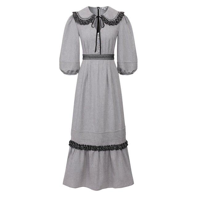 Хлопковое платье Vilshenko 10950556