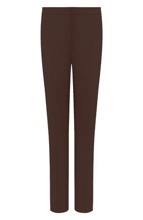 Женские хлопковые брюки LORO PIANA коричневого цвета по цене 76500 руб., арт. FAL1273 | Фото 1 Женские хлопковые брюки LORO PIANA коричневого цвета, арт. FAL1273 | Фото 1