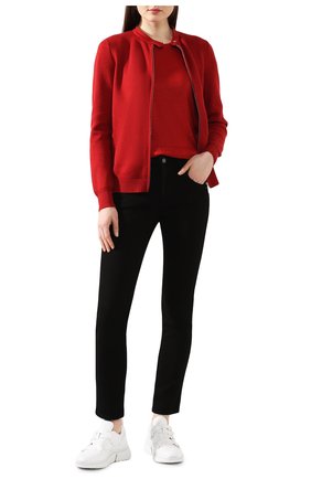 Женская льняная футболка LORO PIANA красного цвета по цене 49950 руб., арт. FAD5396 | Фото 2 Женская льняная футболка LORO PIANA красного цвета, арт. FAD5396 | Фото 2 (Материал внешний: Лен; Длина (для топов): Стандартные; Принт: Без принта; Стили: Классический, Минимализм, Кэжуэл; Рукава: Короткие; Женское Кросс-КТ: Футболка-одежда; Статус проверки: Проверена категория)