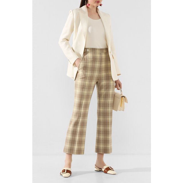 фото Шерстяные брюки marni