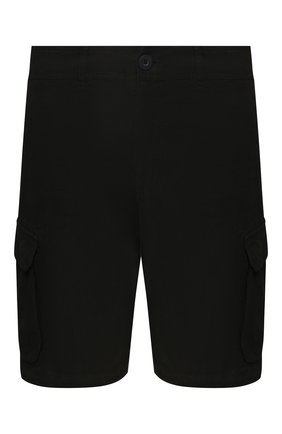 Мужские льняные шорты 120% LINO черного цвета по цене 19250 руб., арт. R0M2426/0253/000 | Фото 1 Мужские льняные шорты 120% LINO черного цвета, арт. R0M2426/0253/000 | Фото 1