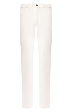 Мужские джинсы BRIONI белого цвета, арт. SPNJ0M/08T01/STELVI0 | Фото 1 (Силуэт М (брюки): Узкие; Материал внешний: Хлопок, Деним; Стили: Кэжуэл; Длина (брюки, джинсы): Стандартные; Кросс-КТ: Деним)