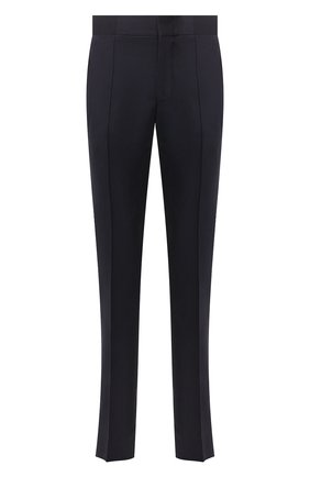 Мужские шелковые брюки ZILLI темно-синего цвета, арт. M0T-40-A-C6039/0001 | Фото 1 (Материал подклада: Купро; Материал внешний: Шелк; Длина (брюки, джинсы): Стандартные; Случай: Формальный; Стили: Классический; Региональные ограничения белый список (Axapta Mercury): RU)