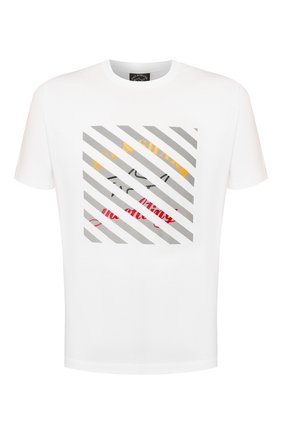 Мужская хлопковая футболка PAUL&SHARK белого цвета по цене 13200 руб., арт. E20P1083 | Фото 1 Мужская хлопковая футболка PAUL&SHARK белого цвета, арт. E20P1083 | Фото 1