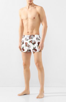 Детского плавки-шорты DOLCE & GABBANA белого цвета по цене 29950 руб., арт. M4A06T/HSM3J | Фото 2 Детского плавки-шорты DOLCE & GABBANA белого цвета, арт. M4A06T/HSM3J | Фото 2