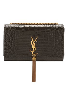 Женская сумка kate medium SAINT LAURENT темно-серого цвета по цене 140000 руб., арт. 354119/DND0W | Фото 1 Женская сумка kate medium SAINT LAURENT темно-серого цвета, арт. 354119/DND0W | Фото 1