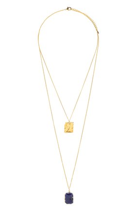 Женское колье EXCLAIM золотого цвета по цене 6580 руб., арт. 042BL3100N | Фото 1 Женское колье EXCLAIM золотого цвета, арт. 042BL3100N | Фото 1