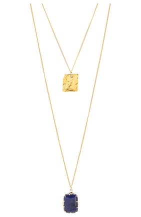 Женское колье EXCLAIM золотого цвета по цене 6580 руб., арт. 042BL3100N | Фото 2 Женское колье EXCLAIM золотого цвета, арт. 042BL3100N | Фото 2