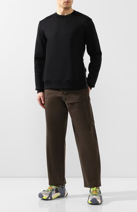 Мужской свитшот ACNE STUDIOS черного цвета по цене 30800 руб., арт. BI0056/M | Фото 2 Мужской свитшот ACNE STUDIOS черного цвета, арт. BI0056/M | Фото 2