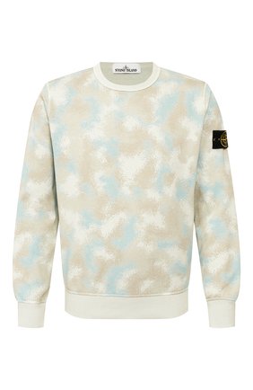 Мужской хлопковый свитшот STONE ISLAND светло-зеленого цвета по цене 22250 руб., арт. 7215605E5 | Фото 1 Мужской хлопковый свитшот STONE ISLAND светло-зеленого цвета, арт. 7215605E5 | Фото 1