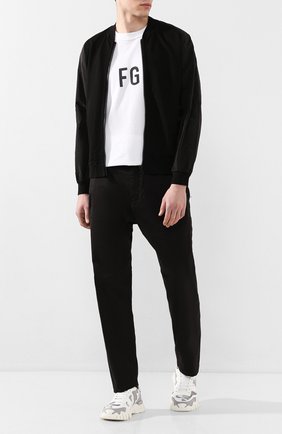 Мужской хлопковые брюки STONE ISLAND SHADOW PROJECT черного цвета по цене 29950 руб., арт. 721930509 | Фото 2 Мужской хлопковые брюки STONE ISLAND SHADOW PROJECT черного цвета, арт. 721930509 | Фото 2