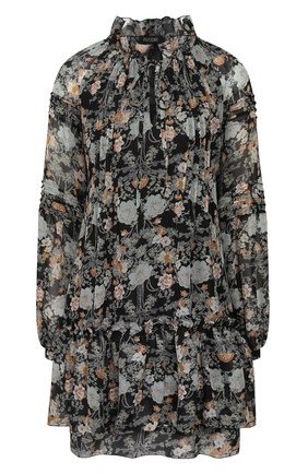 Женское мини-платье POUSTOVIT черного цвета по цене 22790 руб., арт. ss20P-1205-30 | Фото 1 Женское мини-платье POUSTOVIT черного цвета, арт. ss20P-1205-30 | Фото 1