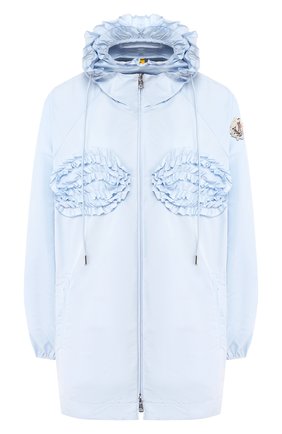 Женская куртка 4 moncler simone rocha MONCLER GENIUS голубого цвета по цене 83400 руб., арт. F1-09W-1A700-00-C0505 | Фото 1 Женская куртка 4 moncler simone rocha MONCLER GENIUS голубого цвета, арт. F1-09W-1A700-00-C0505 | Фото 1