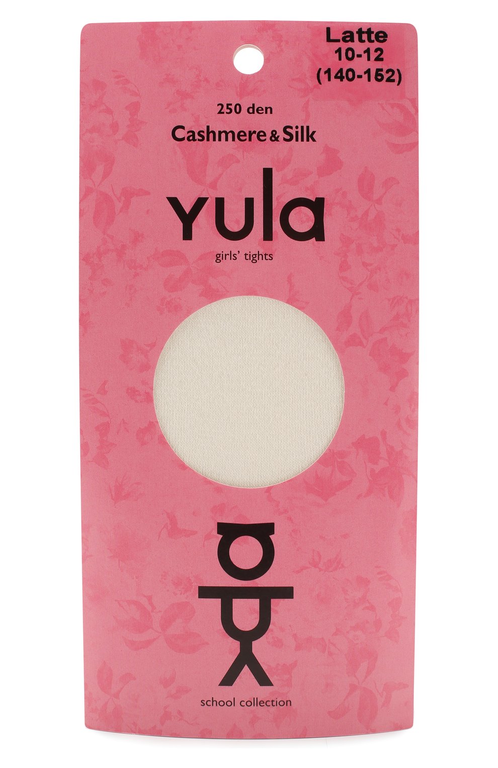 Детские колготки cashmere silk 250 den YULA бежевого цвета, арт. YU-200 | Фото 1