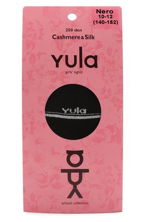 Детские колготки cashmere silk 250 den YULA черного цвета по цене 2420 руб., арт. YU-207 | Фото 1 Детские колготки cashmere silk 250 den YULA черного цвета, арт. YU-207 | Фото 1