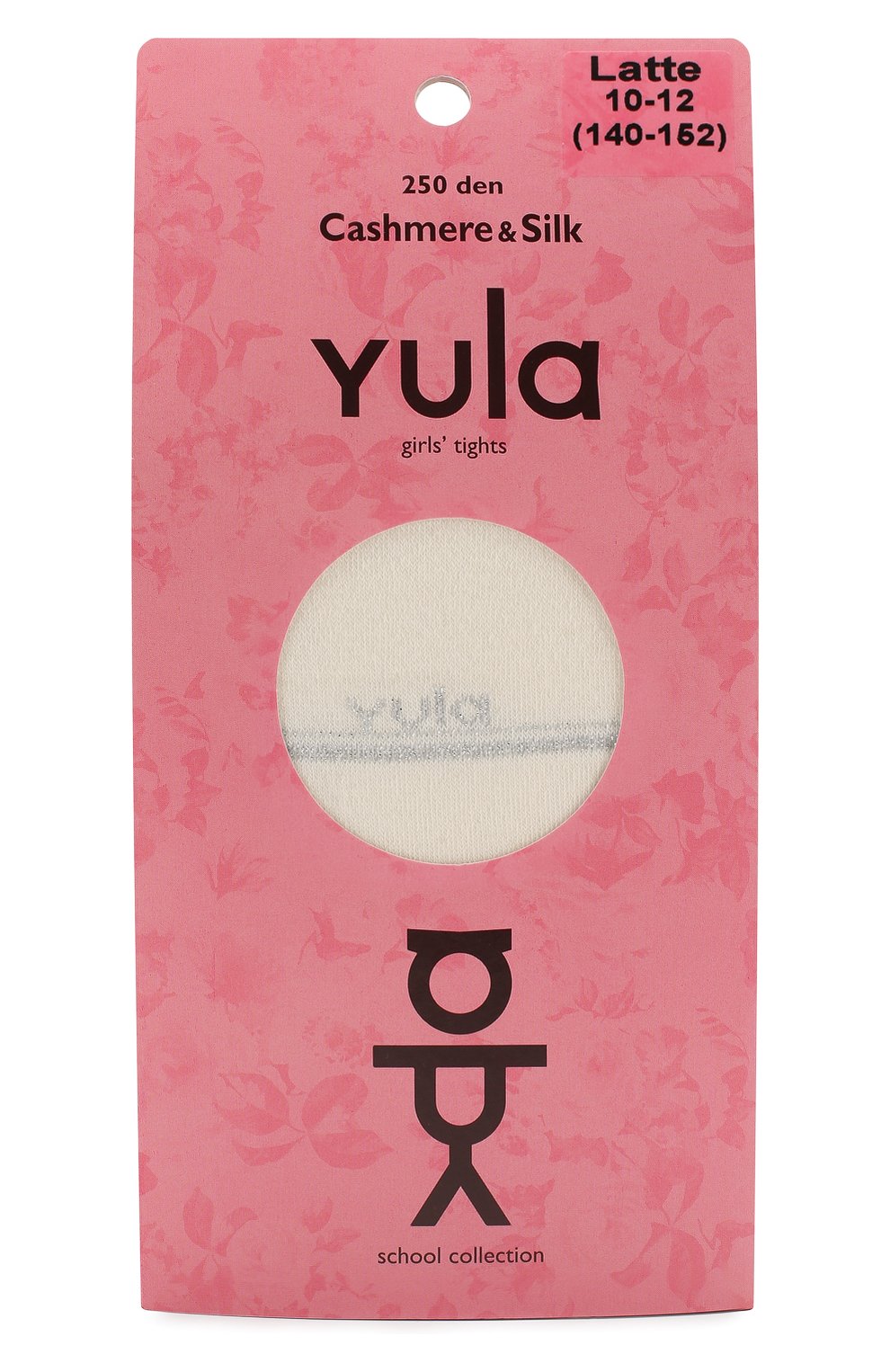 Детские колготки cashmere silk 250 den YULA бежевого цвета, арт. YU-204 | Фото 1
