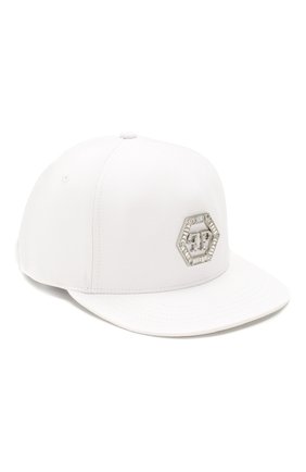 Детская бейсболка PHILIPP PLEIN белого цвета по цене 15855 руб., арт. S20A GAC0079 PTE003N | Фото 1 Детская бейсболка PHILIPP PLEIN белого цвета, арт. S20A GAC0079 PTE003N | Фото 1