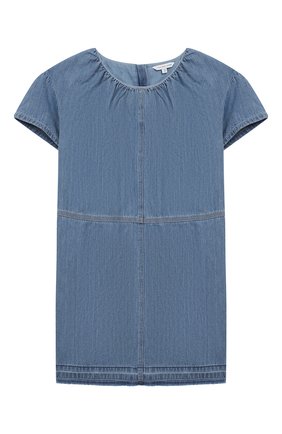 Детское хлопковое платье MARC JACOBS (THE) голубого цвета по цене 10750 руб., арт. W12321 | Фото 1 Детское хлопковое платье MARC JACOBS (THE) голубого цвета, арт. W12321 | Фото 1 (Материал внешний: Хлопок; Принт: Без принта; Случай: Повседневный; Рукава: Короткие; Ростовка одежда: 9 лет | 134 см, 3 года | 98 см, 4 года | 104 см, 5 лет | 110 см, 6 лет | 116 см, 7 лет | 122 см)