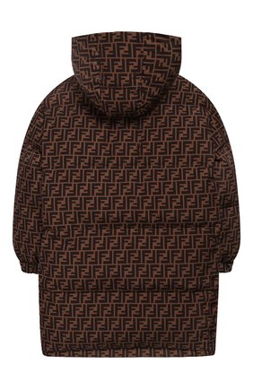 Детского двусторонний пуховик FENDI черного цвета по цене 95200 руб., арт. JUA077/AAC1/8A-12+ | Фото 2 Детского двусторонний пуховик FENDI черного цвета, арт. JUA077/AAC1/8A-12+ | Фото 2