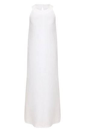 Женское льняное платье 120% LINO белого цвета по цене 32650 руб., арт. R0W4501/B317/000 | Фото 1 Женское льняное платье 120% LINO белого цвета, арт. R0W4501/B317/000 | Фото 1