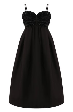 Женское платье 4 moncler simone rocha MONCLER GENIUS черного цвета по цене 163300 руб., арт. F1-09W-2G500-20-54155 | Фото 1 Женское платье 4 moncler simone rocha MONCLER GENIUS черного цвета, арт. F1-09W-2G500-20-54155 | Фото 1