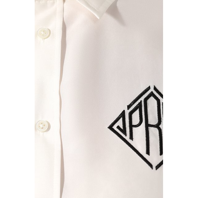 Шелковая рубашка Polo Ralph Lauren 10954781