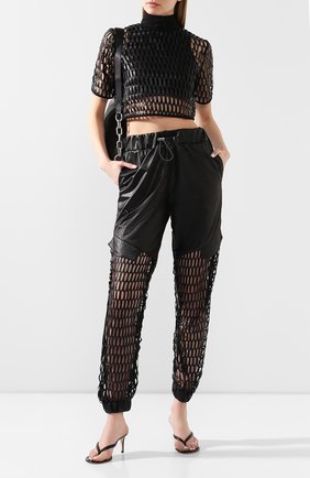 Женская топ PHILIPP PLEIN черного цвета по цене 20385 руб., арт. S20C WTX0169 PKN002N | Фото 2 Женская топ PHILIPP PLEIN черного цвета, арт. S20C WTX0169 PKN002N | Фото 2