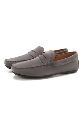 Мужские замшевые мокасины TOD’S темно-серого цвета по цене 37450 руб., арт. XXM0LR00011RE0 | Фото 1 Мужские замшевые мокасины TOD’S темно-серого цвета, арт. XXM0LR00011RE0 | Фото 1