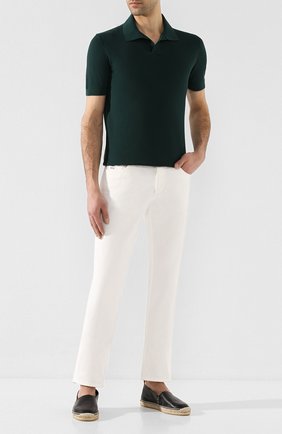 Мужские кожаные эспадрильи RALPH LAUREN черного цвета по цене 38950 руб., арт. 815795834 | Фото 2 Мужские кожаные эспадрильи RALPH LAUREN черного цвета, арт. 815795834 | Фото 2
