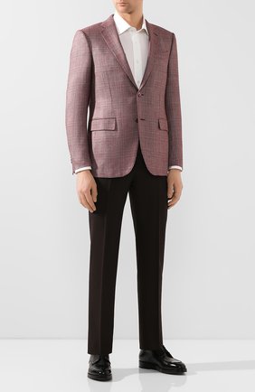 Мужской кожаные дерби SANTONI черного цвета по цене 75500 руб., арт. MCC016821BQ1MVVDN01 | Фото 2 Мужской кожаные дерби SANTONI черного цвета, арт. MCC016821BQ1MVVDN01 | Фото 2