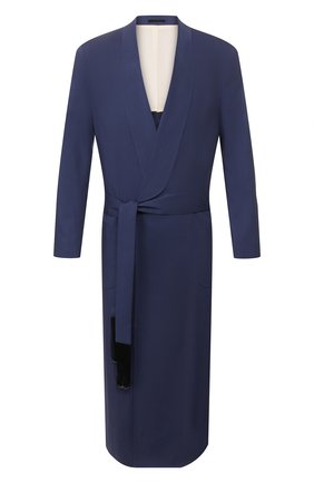 Мужской шерстяное пальто TRIPLE RRR синего цвета по цене 116500 руб., арт. SS20 V019 3014 | Фото 1 Мужской шерстяное пальто TRIPLE RRR синего цвета, арт. SS20 V019 3014 | Фото 1