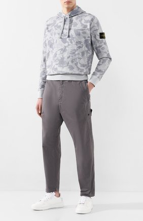 Мужской хлопковые брюки STONE ISLAND SHADOW PROJECT серого цвета по цене 29950 руб., арт. 721930509 | Фото 2 Мужской хлопковые брюки STONE ISLAND SHADOW PROJECT серого цвета, арт. 721930509 | Фото 2