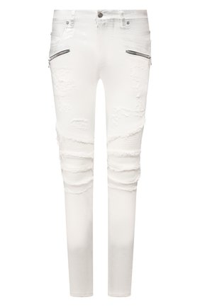 Мужские джинсы BALMAIN белого цвета по цене 89900 руб., арт. TH05442/Z624 | Фото 1 Мужские джинсы BALMAIN белого цвета, арт. TH05442/Z624 | Фото 1