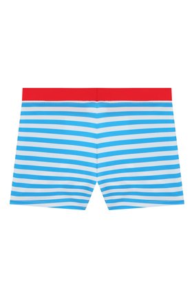 Детские плавки-шорты MARC JACOBS (THE) голубого цвета по цене 6930 руб., арт. W20057 | Фото 2 Детские плавки-шорты MARC JACOBS (THE) голубого цвета, арт. W20057 | Фото 2 (Материал внешний: Синтетический материал; Кросс-КТ: Пляж; Принт: С принтом; Ростовка одежда: 3 года | 98 см, 4 года | 104 см, 5 лет | 110 см, 6 лет | 116 см)
