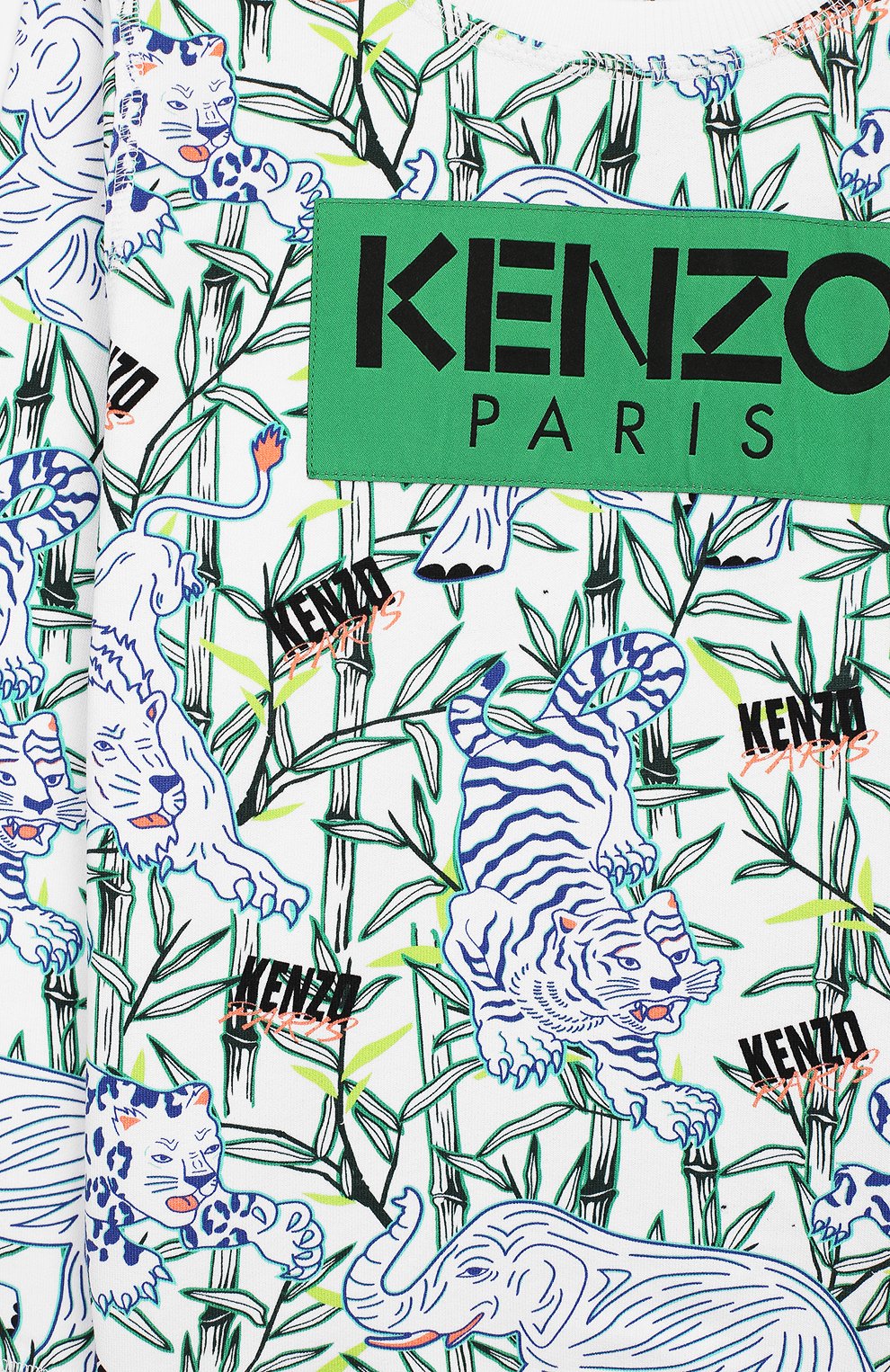 Детский хлопковый свитшот KENZO разноцветного цвета по цене 9800 руб., арт. KQ15598 | Фото 3 Детский хлопковый свитшот KENZO разноцветного цвета, арт. KQ15598 | Фото 3